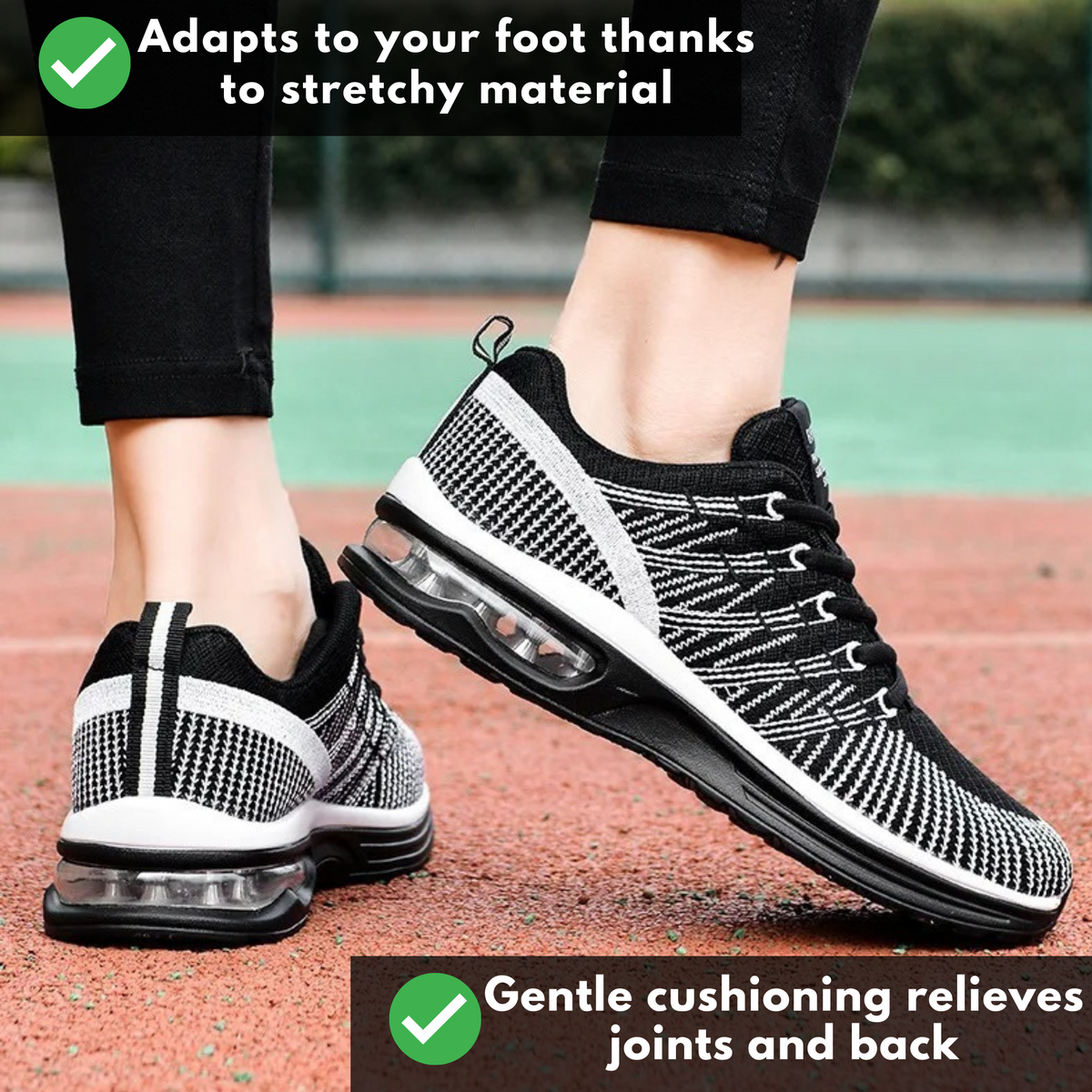 Pain-relieving women's sneaker with a professional feel - ErgoStep Pro
